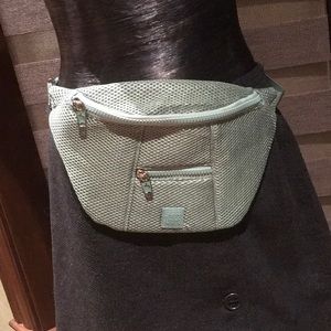 Super Cute Hip Fanny Bag. 
Sage like green net mesh material, unique.